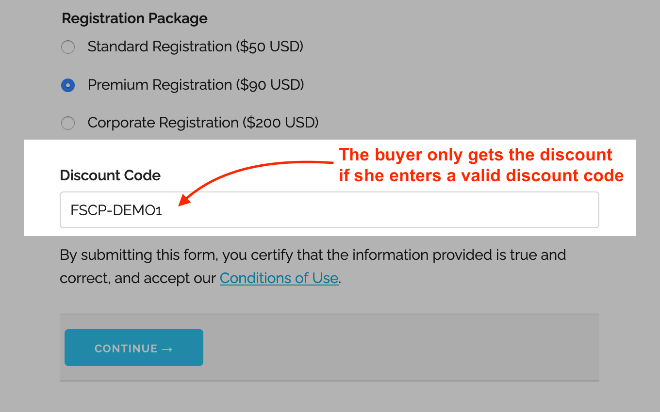 Offering Discounts with PayPal Integration & Discount Codes - The Form