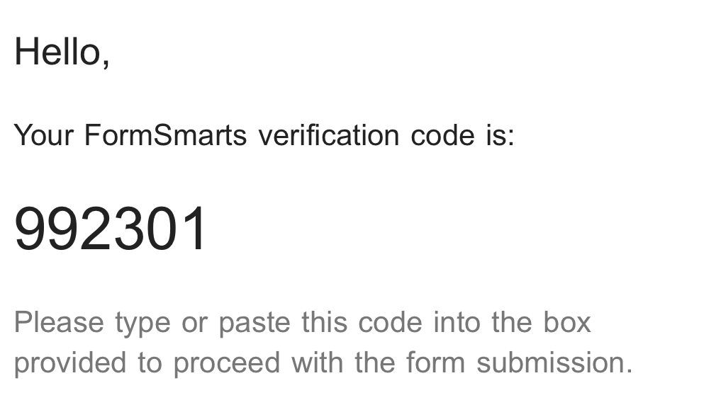 Online form verifies the phone number or email when the form is submitted