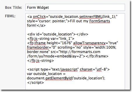 Add A Form To Facebook With The Online Form Builder Formsmarts